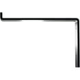 thumbnail image 4 of Ekena Millwork 2"W x 10"D x 7 1/4"H Steel Truss Shelf Bracket, Powder Coated Black, 4 of 11