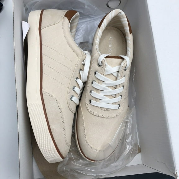 Club Room Men's Cameron White Sneaker Size 7