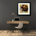 thumbnail image 4 of Karl von Blaas 20x20 Black Modern Framed Museum Art Print Titled - War Campaign Albrecht I. About the Semmering 1292 (1868), 4 of 5