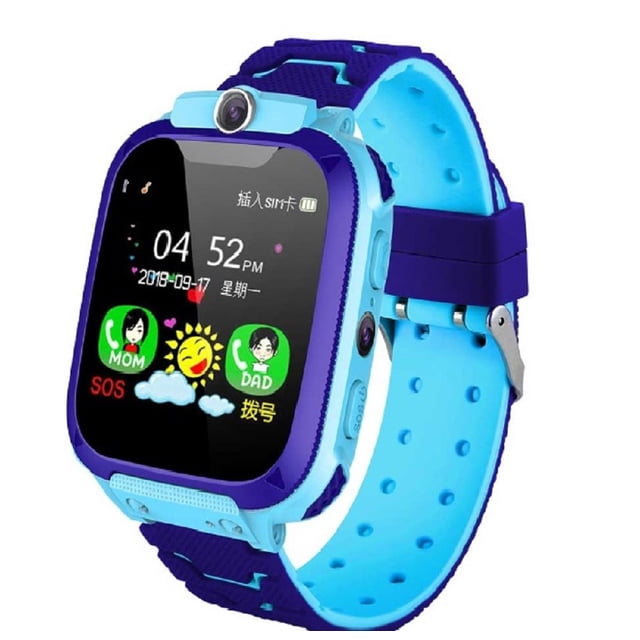 Smartwatch GPS Localizador Gadgets and fun Reloj para niños con cámara fotográfica morado con azul
