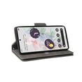 thumbnail image 3 of Allytech Google Pixel 7 Pro Wallet Case with Zipper Pocket, Luxury PU Leather Flip Cover with Card Slots & Wrist Strap, Shockproof Kickstand Magnetic Buckle Protective Case for Women Men, Gray, 3 of 15