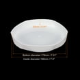 thumbnail image 2 of Uxcell 7.4" Plastic Hexagonal Round Planter Pot Saucer Flower Drip Tray, White 6 Pack, 2 of 6