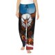 thumbnail image 1 of Fotbe Cartoon Bald Eagle USA Pantalones de Pijama para Mujer, Pantalones de Dormir, Pantalones Pj con Cordón y Bolsillos-Medium, 1 of 6