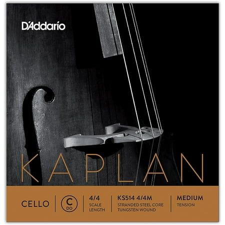 D'Addario Kaplan Series Cello C String 4/4 Size Medium