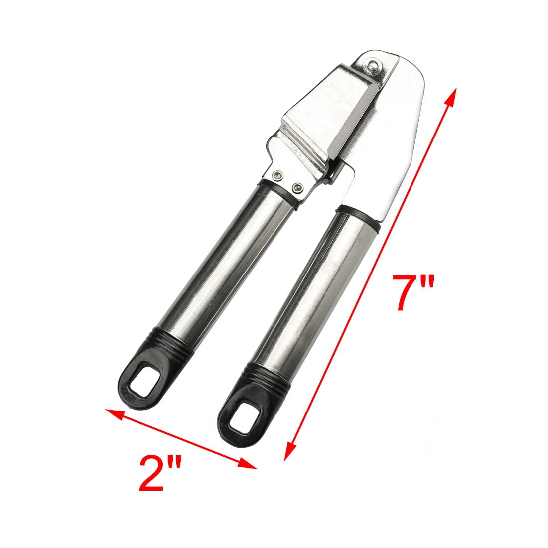 Unique Bargains Stainless Steel Household Garlic Press Crush Gadgets Crusher