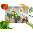 thumbnail image 2 of Caroline's Treasures Pelicans Preening Glass Cutting Board Large, 2 of 2