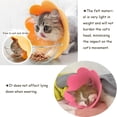 thumbnail image 5 of Cat Recovery Collar, Adjustable Cat Cone Collar for Kitten Cats, Sun Flower Neck Cat Cone Recovery Collar for Pet Kitten Cat Puppy Rabbit to Prevent from Biting Scratching, 5 of 9