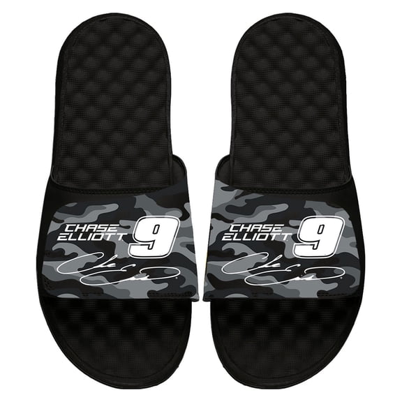 ISlide Chase Elliott NASCAR Camo Slide Sandals