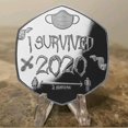 thumbnail image 2 of I Survived 2020 Commemorative Coin Memories Of The Past Gift Special-, 2 of 5