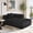 Black-LCR, variant on Meeyar 91" Boneless Modular Sectional Sofa, L-Shaped Corduroy Cloud Couch, No Assembly, for Apartment Living Room