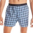 thumbnail image 3 of Boxers Hanes sin etiqueta para hombre con cintura expuesta, paquete de 6, 3 of 6