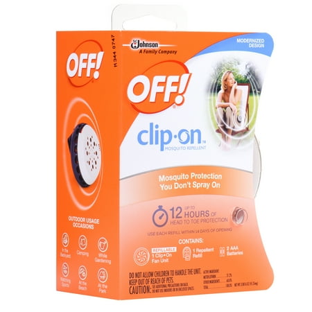 OFF! Clip-On Mosquito Repellent Starter Kit