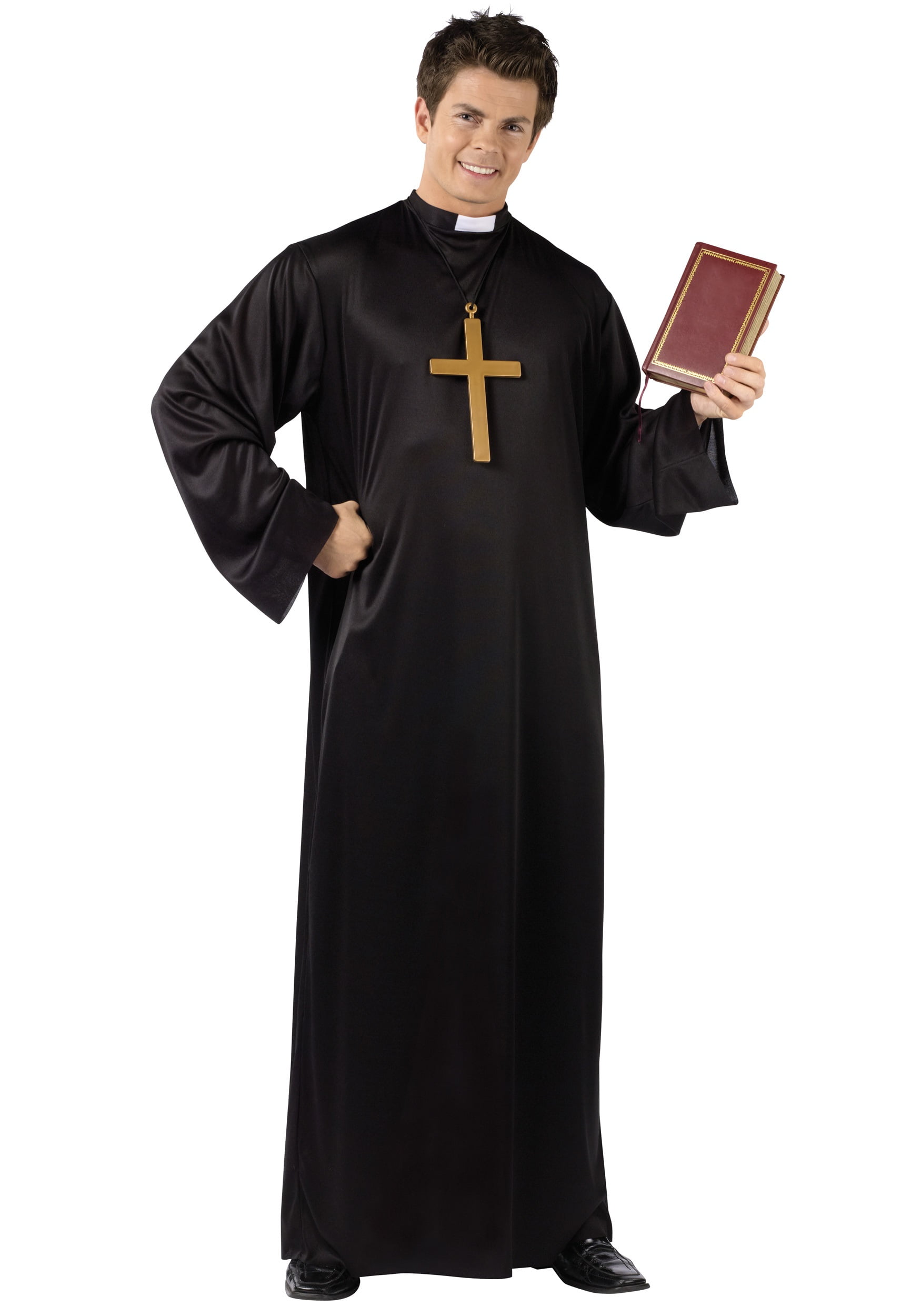 Adult Priest Costume - Walmart.com