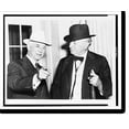 thumbnail image 2 of Historic Framed Print, Senator Tom Connally and Senator Key Pittman leaving the White House after a conference with President Roosevelt on the proposed measure for the repeal of th, 17-7/8" x 21-7/8", 2 of 9
