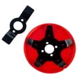 thumbnail image 2 of DPTALR Paddy Field Five Tooth Dry Land Two Tooth Purpose Grass Head Terraced Field Water Land Rice Field Weeding Mower Accessories Weeding Disc, 2 of 6