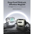 thumbnail image 2 of Funda para AirPods Pro ESR Cyber Series, color gris plateado, 2 of 9