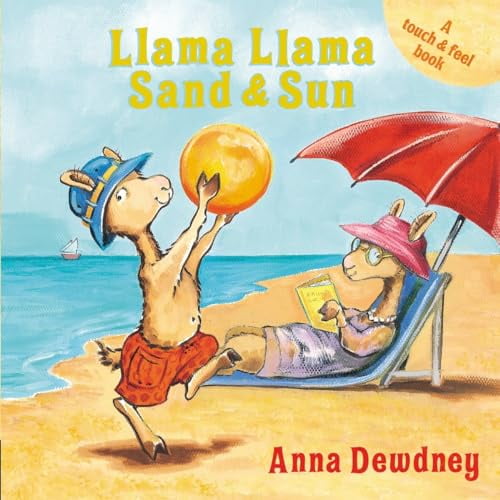 Pre-Owned Llama Llama Sand and Sun: A Touch & Feel Book, by Anna Dewdney, (Board Book), Children's Books, English