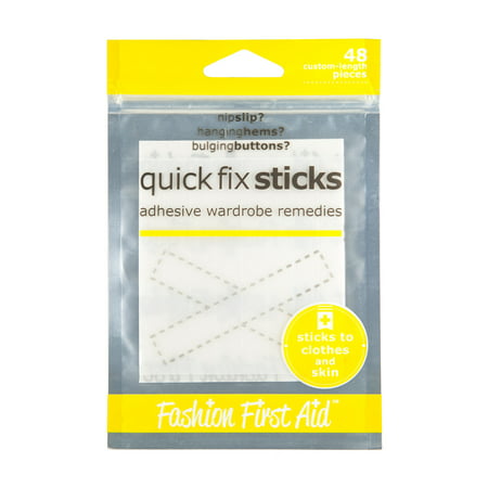 Quick Fix Sticks: Adhesive Fashion Tape & Double Stick Body Tape (48 (Best Body Type For Women)