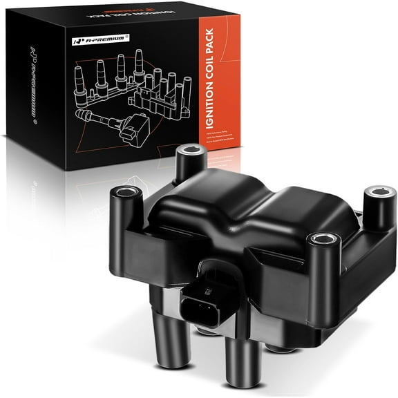 A-Premium Ignition Coil Pack Replacement for Ford Fiesta 2011-2012 Fiesta Ikon 2011-2014 l4 1.6L