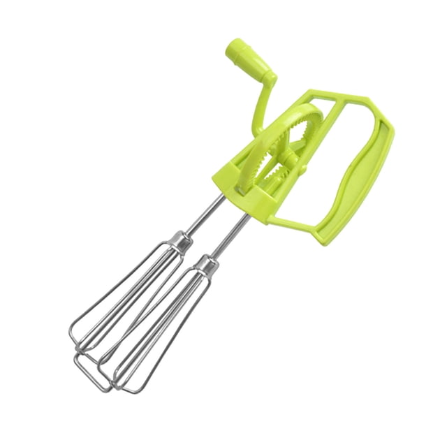 Efficient Manual Egg Beater for Kitchen Cooking | Double Whipping Egg Beater for Practical Kitchen Tools