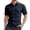 Blue, variant on Men's Short Sleeve Button Up Shirts Breathable Comfortable Casual Formal Wear Versatile Stylish Lightweight Summer Mens Summer Lightweight Pullover Tee Shirts
