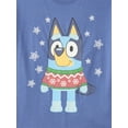 thumbnail image 3 of Holiday Bluey Toddler Boys Graphic Tee with Short Sleeves, Sizes 12M-5T, 3 of 4
