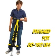 New Bounce Pogo Stick for Kids Ages 9+, 80–160 lbs Pro Sport Edition with Easy-Grip Foam Handles and Durable Frame