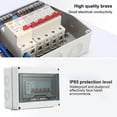 thumbnail image 6 of GZCW Consumer Unit Waterproof IP65 63A 30mA RCD 4MCB 32A 20A 6A 6A Garage Unit Fuse Box with Screws Electrical Tools, 6 of 6