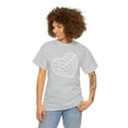 thumbnail image 3 of Heart Concha Unisex Heavy Cotton Tee, 3 of 12