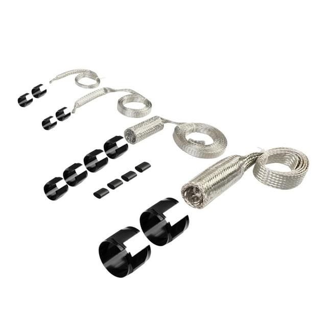 El aluminio flexible do del acero inoxidable del equipo 8092 de la manga de la manguera substituye piezas Negro