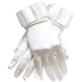thumbnail image 2 of Gants de Mariée pour Femmes avec Perles pour Robe de Mariée de Fête Mitaines Longueur Poignet, 2 of 7