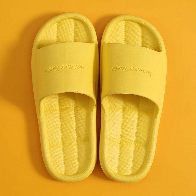 Sandalias y pantuflas de baño de verano para mujer, pantuflas antideslizantes para baño interior, pantuflas de suela suave de verano para hombre