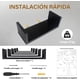 thumbnail image 3 of Repisas Flotantes de Pared, Set de 5 Repisas para Recamara, Repisa Flotante Fácil de Montar, Capacidad de Carga 12 KG, Estantes Flotantes Versátiles para Dormitorio, Sala, Estudio, Cocina,Negro, 3 of 7