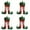 christmas decorations, variant on 4 Piece 3D Elf Leg Boot Hanging Ornaments, Christmas Tree Decoration Accessories, Festive Pendants For Holiday Home Office Setup