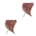 thumbnail image 1 of Naiovety Cadena de acero inoxidable de moda con cuentas de esmalte de colores para la fabricación de joyas Steel+red Acero+rojo 2Conjunto, 1 of 6