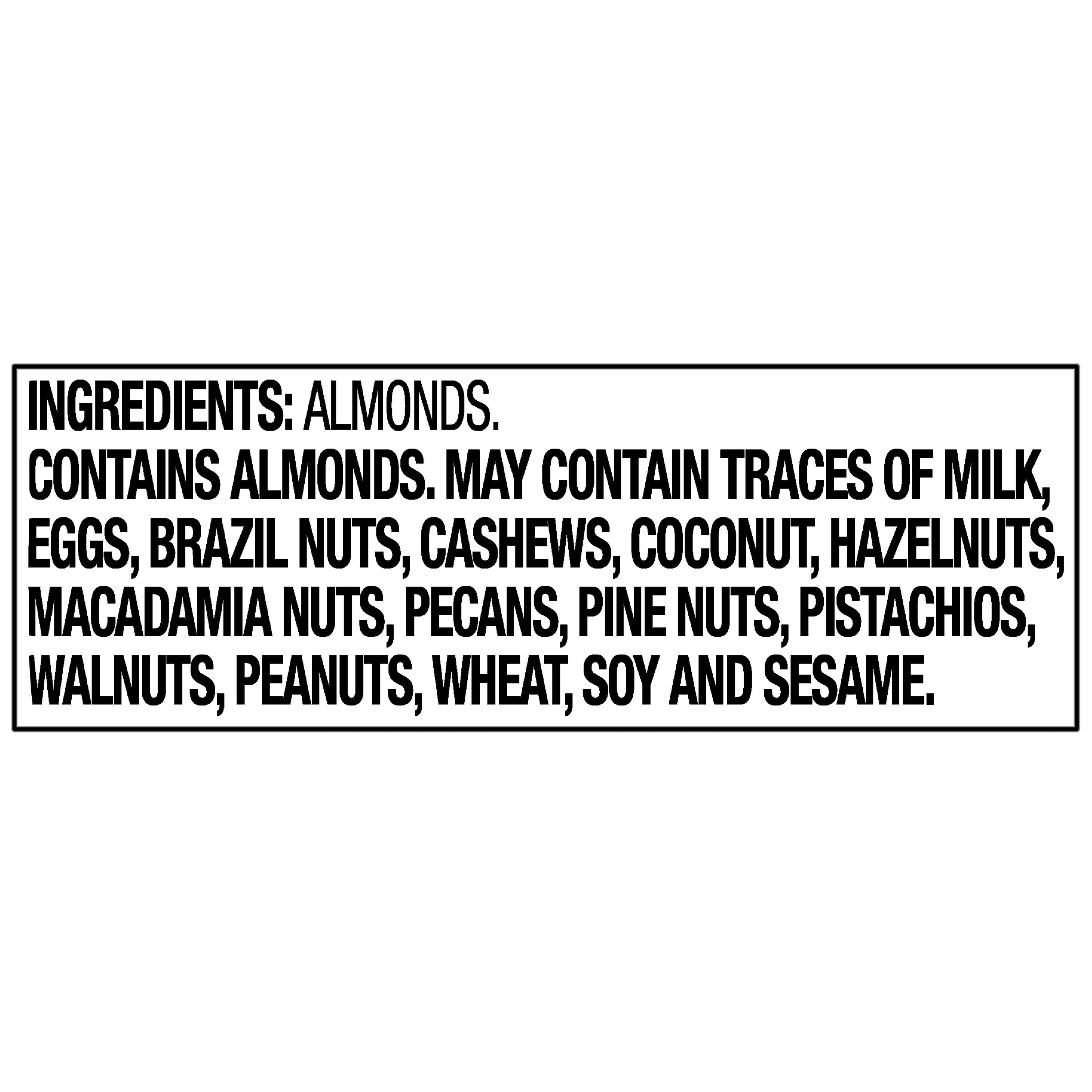 Marketside Natural Raw Almonds, 10 oz Tub