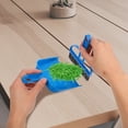 thumbnail image 4 of MOVTOTOP Hemoton Mini Hand Broom Dustpan Set 1 Set Table Whisk Brooms Small Dustpan Mini Broom Set for Desk Table Car and Animal Waste Blue, 4 of 7