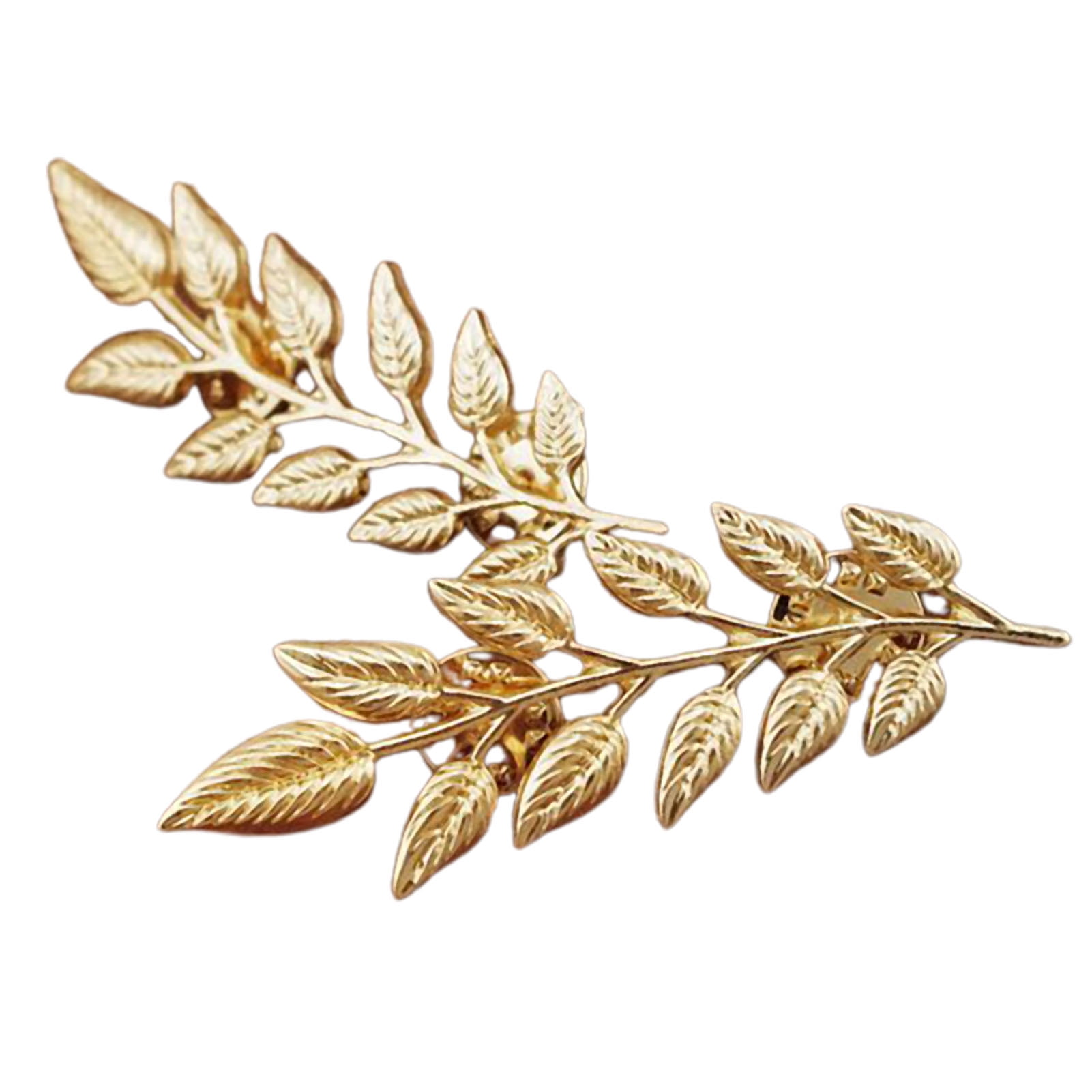 KESYOO Leaf Shape Brooch brooches for women silver brooch collar brooch  clothes pin women party jewelry leaf shape corsage Miss Leaves clothespin