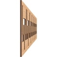 thumbnail image 3 of Ekena Millwork 46 3/4"W x 10"H x 1/4"T Victory Fretwork Moulding, Hickory, 3 of 13