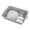 Gray / Deep Tub / 1 Count, variant on Restaurantware-TUB ONLY: RW Clean 22 Inch x 15.7 Inch Bus Tub, 1 Deep Bus Box - Lid Sold Separately, With Handles, Black Plastic Restaurant Tub, Heavy-Duty, For Kitchen Organization