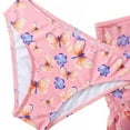 thumbnail image 5 of Esho 6-12T Girls Swimsuits, Big Girls Floral Bikinis Bathing Suit, 3 Pieces, Size 6-12 Years, 5 of 7