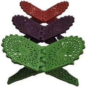 Plastic Holy Book/Rehal/Scripture Foldable Stand For Bible, Quran, Geeta, Guru Granth Sahib, Reading Essentials, Religious Book Stand (Pack of 1, Color: Random)