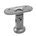 thumbnail image 4 of Wweixi Stairs Handrail Bracket Stainless Steel Column Bracket Railing Support Excellent For Stair Structures Flat shaped 30X60mm, 4 of 6