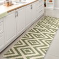 thumbnail image 5 of JONATHAN Y SANTA MONICA 2 x 8 Runner Rug, Sintra Diamond Tribal - Green/Cream, SMB116B-28, 5 of 10