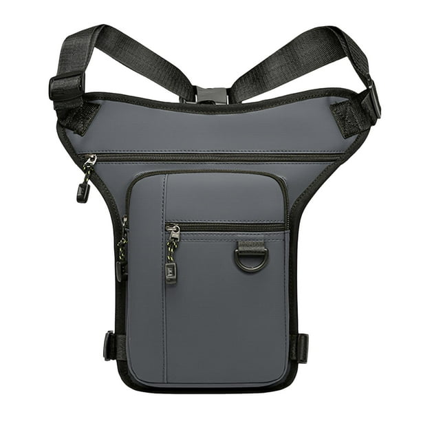 Bolsa Riñonera Riñonera Organizador Bolsa de Almacenamiento Riñonera para Motocicleta Riñonera Para gris