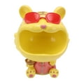 thumbnail image 3 of Verdant Touch Table Key Storage Container Desktop Storage Organizer Cute Tiger Big Mouth Decoration Ornament Resin Candy Bowl Key Storage Bowl Holder for Home Entrance Yellow, 3 of 8
