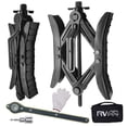 thumbnail image 1 of RVPNR Camper Wheel Chock Stabilizer, RV X Chocks Wheel Stabilizer, Wheel Chock Scissor 2 Sets Tire Locking Chocks Accessories with Ratchet,hex Socket, 1 of 6