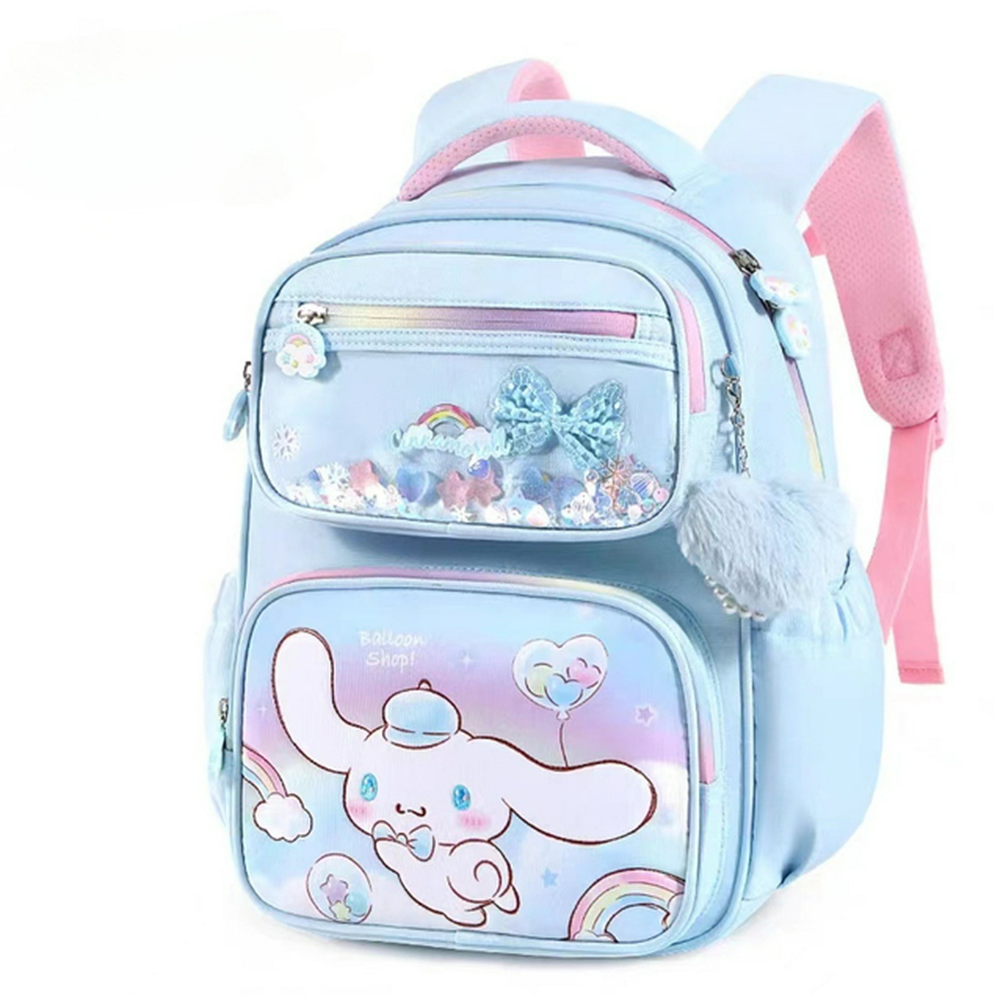 Hello Kitty sanrio Schoolbag Primary School Student Grade 1 4 Girl Backpack Lightweight Burden Alleviation Spine Protection