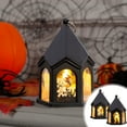 thumbnail image 7 of Halloween Lantern,Halloween Decor Black Gothic Lantern Lights,Mini Halloween Decorations,halloween lantern decor,halloween lanterns outdoor, 7 of 7