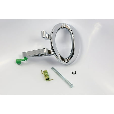 715656 Chrome Left Driver Side (Front=Rear) Interior Inside Door ... 715656 Chrome Left Driver Side (Front=Rear) Interior Inside Door ...
